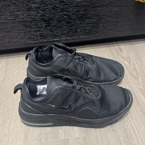 Nike All-Black Mesh Sneakers